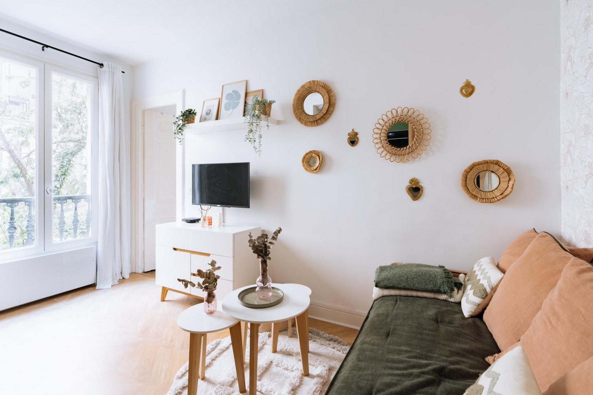 Alluring 1 Bedroom 5 Min To The Eiffel Tower! Herberg